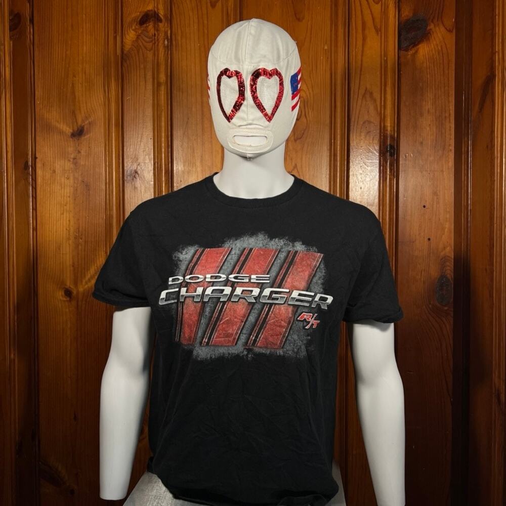 Gildan L Y2K Graphic Tee Black Regular